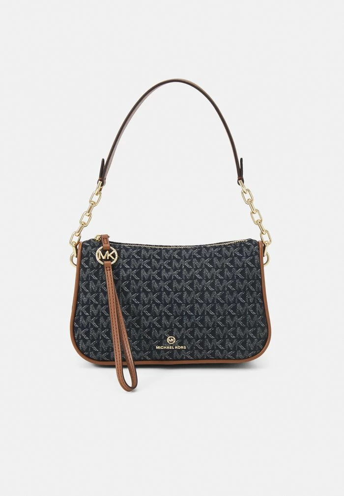 MICHAEL Michael Kors JET SET POUCHETTE - Handbag - Dark Denim Multi 3 MICHAEL Michael Kors JET SET POUCHETTE - Handbag - Dark Denim Multi