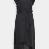 MICHAEL Michael Kors HIGH LOW TIE - Maxi Dress - Black
