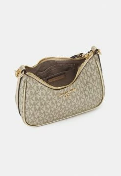 MICHAEL Michael Kors JET SET CHARM CHAIN POUCHETTE - Handbag - Pale Gold -MICHAEL Michael Kors shop 2eca426865804742999c1d58f0545d89