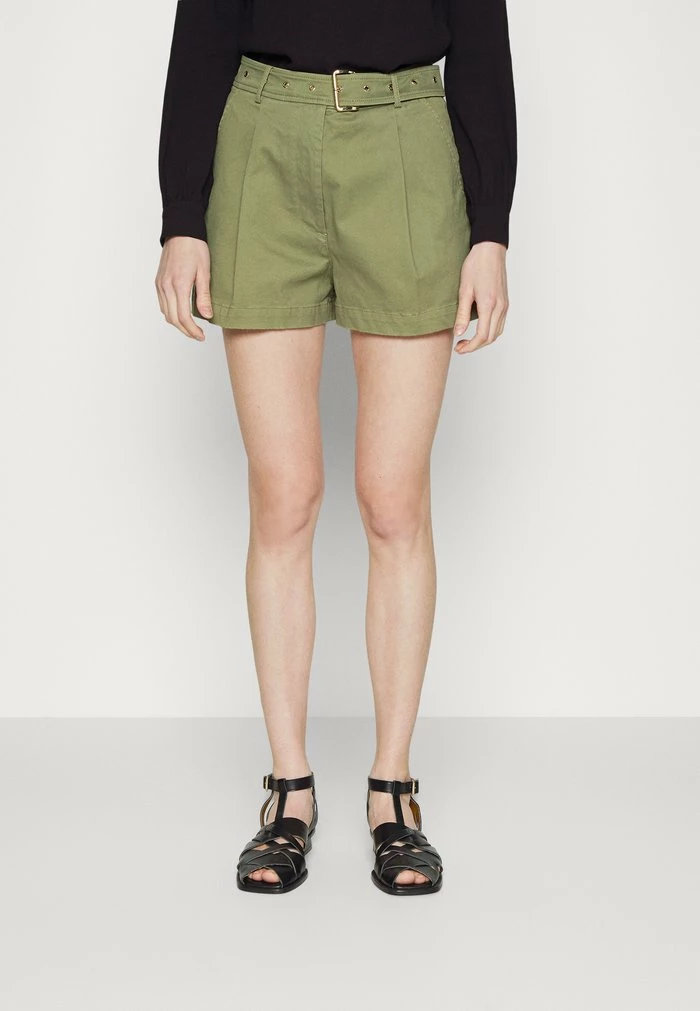 MICHAEL Michael Kors Shorts - Smoky Olive 3 MICHAEL Michael Kors Shorts - Smoky Olive