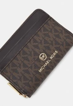 MICHAEL Michael Kors JET SET COIN CARD CASE - Wallet - Chocolate -MICHAEL Michael Kors shop 3140bfb5511a4c99a9ff26dac55497f2