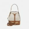 MICHAEL Michael Kors DEVON - Handbag - Vanilla/acrn -MICHAEL Michael Kors shop 31db9776a2a4462096db375679c8d481
