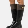 MICHAEL Michael Kors PARKER BOOT - Boots - Black/brown -MICHAEL Michael Kors shop 332de19369164827a528fa84e82c0b02