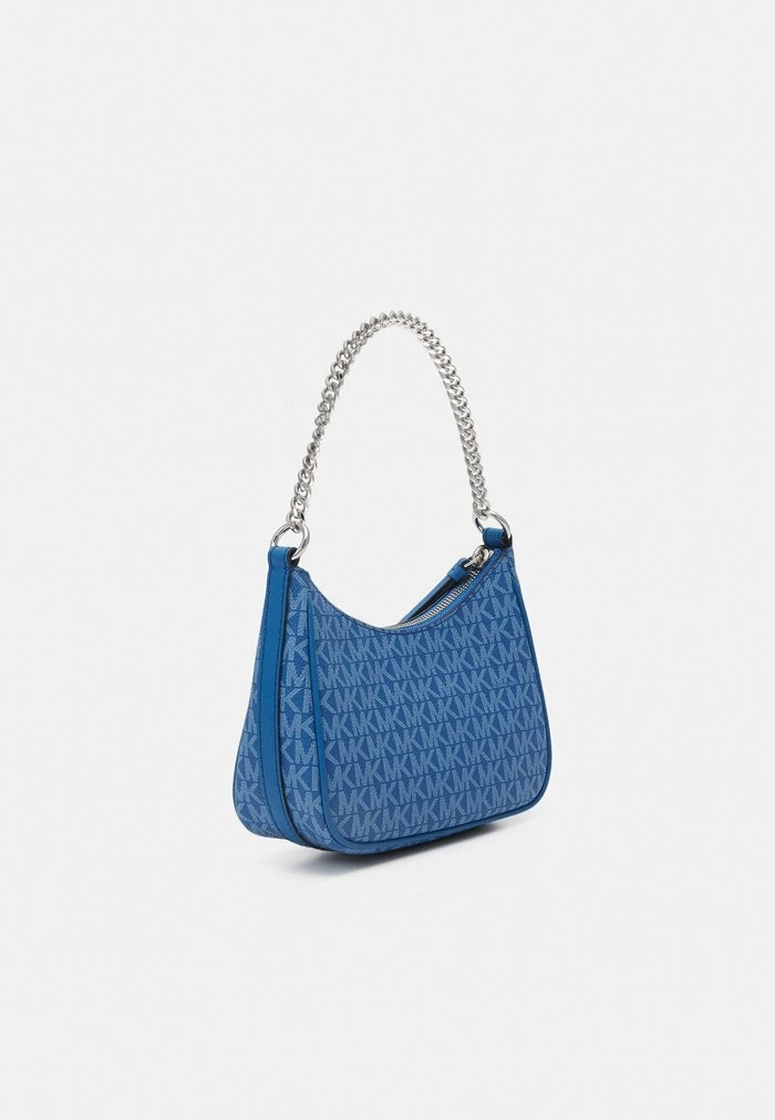 MICHAEL Michael Kors JET CHAIN POUCHETTE - Handbag - Heritge Blue 4 MICHAEL Michael Kors JET CHAIN POUCHETTE - Handbag - Heritge Blue - Image 2