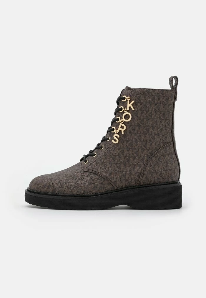 MICHAEL Michael Kors HASKELL BOOTIE - Platform Ankle Boots - Brown 4 MICHAEL Michael Kors HASKELL BOOTIE - Platform Ankle Boots - Brown - Image 2