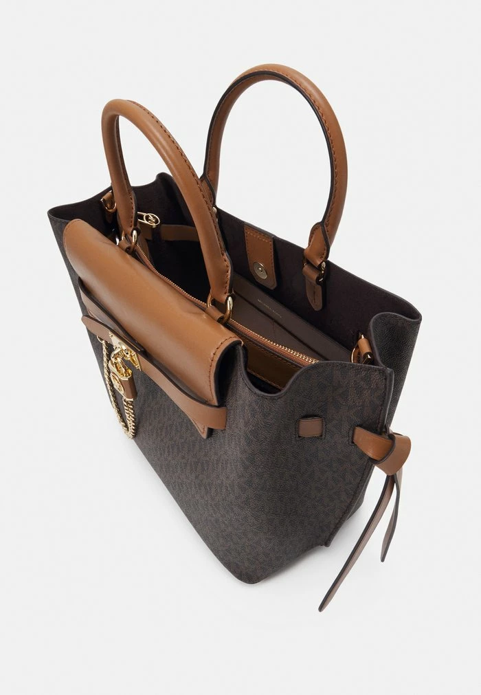 MICHAEL Michael Kors HAMILTON LEGACY BELTED SATCHEL - Handbag - Brown/acorn 5 MICHAEL Michael Kors HAMILTON LEGACY BELTED SATCHEL - Handbag - Brown/acorn - Image 3