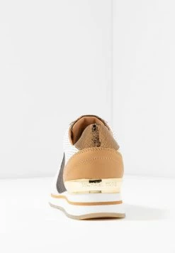 MICHAEL Michael Kors BILLIE TRAINER - Trainers - Optic White/brown -MICHAEL Michael Kors shop 34e84ac3062c4c0b8e3da0edbdc34441