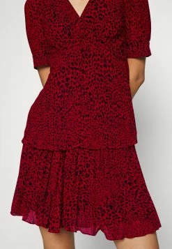 MICHAEL Michael Kors ANIMAL - A-line Skirt - Red -MICHAEL Michael Kors shop 35080b4021eb478e96aca66c919b701e