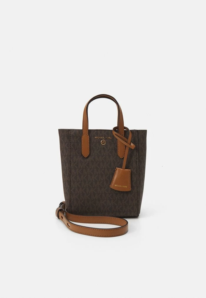 MICHAEL Michael Kors SINCLAIR XS TOTE XBODY - Across Body Bag - Brown/acorn 4 MICHAEL Michael Kors SINCLAIR XS TOTE XBODY - Across Body Bag - Brown/acorn - Image 2