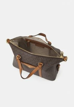 MICHAEL Michael Kors BECK SATCHEL - Handbag - Brown/acorn -MICHAEL Michael Kors shop 35c48dcde01b453ab81319726ae348ff