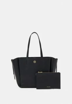 MICHAEL Michael Kors FREYA OPEN TOTE - Tote Bag - Black -MICHAEL Michael Kors shop 361adc7f8de64a45b9de4656405b54cc