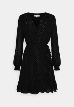 MICHAEL Michael Kors CLIP WRAP - Cocktail Dress / Party Dress - Black 12 MICHAEL Michael Kors CLIP WRAP - Cocktail Dress / Party Dress - Black -MICHAEL Michael Kors shop 364f71d1eb0042f2b770d1bececb925f