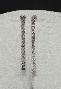 MICHAEL Michael Kors SLOUCHY WIDE LEG PANT - Tracksuit Bottoms - Pearl Heather -MICHAEL Michael Kors shop 3670b39295694c9cbd5768c28bc19325