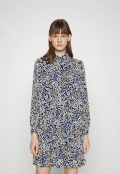 MICHAEL Michael Kors MOD GARDEN - Shirt Dress - Blue