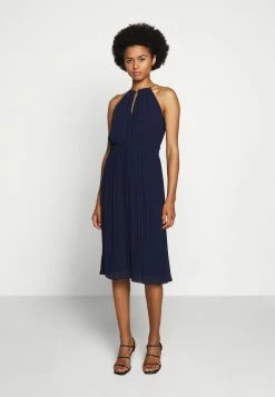 MICHAEL Michael Kors CHAIN NECK MIDI DRESS - Cocktail Dress / Party Dress - True Navy