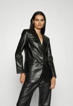 MICHAEL Michael Kors MENSY - Faux Leather Jacket - Black