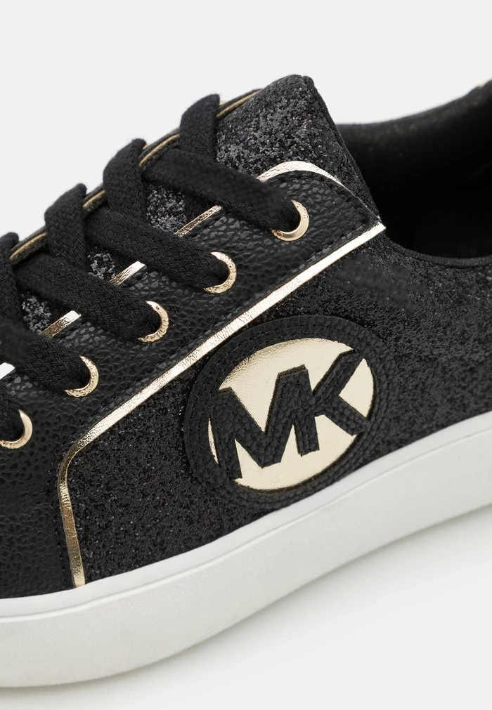 MICHAEL Michael Kors JORDANA POPPY - Trainers - Black Glitter/gold 8 MICHAEL Michael Kors JORDANA POPPY - Trainers - Black Glitter/gold - Image 6
