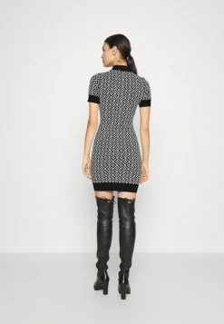 MICHAEL Michael Kors ECO LOGO TIE - Day Dress - Black/bone 10 MICHAEL Michael Kors ECO LOGO TIE - Day Dress - Black/bone -MICHAEL Michael Kors shop 3a6d612f2041422faa00d9079f4e64a0