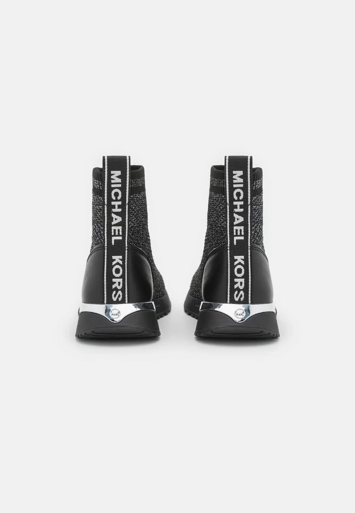 MICHAEL Michael Kors BODIE - High-top Trainers - Black/silver 6 MICHAEL Michael Kors BODIE - High-top Trainers - Black/silver - Image 4
