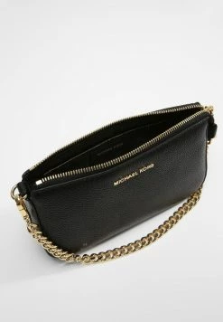 MICHAEL Michael Kors JET SET MEDIUM CHAIN POUCHETTE - Handbag - Black -MICHAEL Michael Kors shop 3d3955d5348e466c8d0e80ce1c1294d6