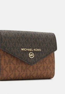 MICHAEL Michael Kors JET SET CHARM TRIFOLD - Wallet - Brown -MICHAEL Michael Kors shop 3d558e6bcda24a0688b1de7065572384