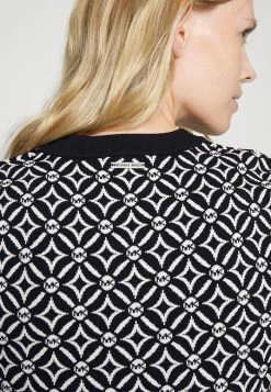 MICHAEL Michael Kors MK LOGO TIE CREW - Blouse - Black/bone 13 MICHAEL Michael Kors MK LOGO TIE CREW - Blouse - Black/bone -MICHAEL Michael Kors shop 3e45a14eec78443896a2bec8a04cc9f8