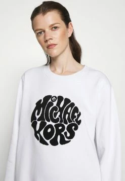 MICHAEL Michael Kors Sweatshirt - White -MICHAEL Michael Kors shop 3e481d59156e4eb89e395f5484856fd2