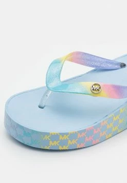 MICHAEL Michael Kors GAGE LLENA - T-bar Sandals - Pale Blue -MICHAEL Michael Kors shop 420a73dc44b44928a3e7f902cd63cdc2