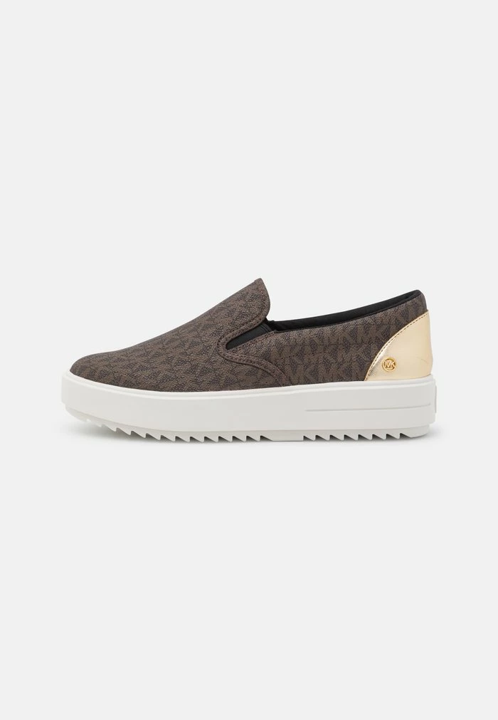 MICHAEL Michael Kors EMMETT - Slip-ons - Brown 4 MICHAEL Michael Kors EMMETT - Slip-ons - Brown - Image 2