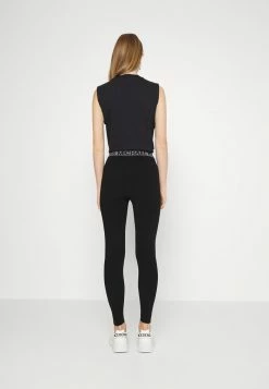 MICHAEL Michael Kors TAPE LEGGING - Leggings - Trousers - Black -MICHAEL Michael Kors shop 431a437c5d704dacaf71623a99e32845
