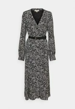 MICHAEL Michael Kors FLORAL KATE - Day Dress - Black/white -MICHAEL Michael Kors shop 438c7ae11d5f4601863a8f391dfb1ea8