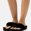 MICHAEL Michael Kors LALA THONG - Slippers - Black