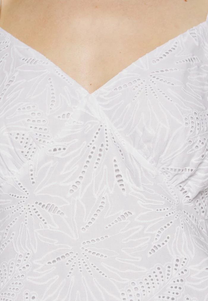 MICHAEL Michael Kors PALM EYELET SLIP DRESS - Day Dress - White 8 MICHAEL Michael Kors PALM EYELET SLIP DRESS - Day Dress - White - Image 6