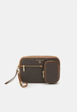 MICHAEL Michael Kors TRAVEL ACCESSORIES TECH - Clutch - Brown/acorn