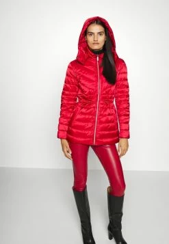 MICHAEL Michael Kors BINDING PUFFER - Down Jacket - Dark Red -MICHAEL Michael Kors shop 470ba38de3fc4e02bf2fd4547cc8d580