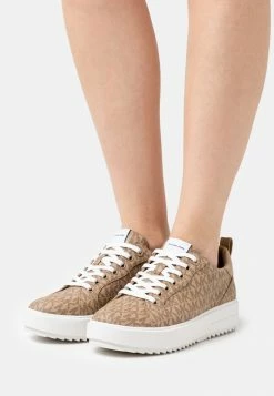 MICHAEL Michael Kors EMMETT LACE UP - Trainers - Camel