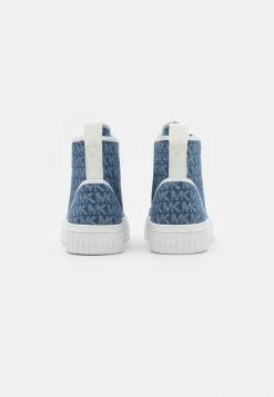 MICHAEL Michael Kors GERTIE - High-top Trainers - Denim -MICHAEL Michael Kors shop 494f26cb56864c40b61d85f4fd0e4478