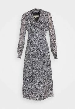 MICHAEL Michael Kors BICOLOR HIPPIE WRAP - Maxi Dress - Black/white -MICHAEL Michael Kors shop 4978848638ad4ae9a2a3c72c02e845cb