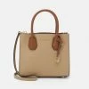 MICHAEL Michael Kors MERCER ACORDION MESSENGER - Handbag - Camel Multi -MICHAEL Michael Kors shop 4a667b4a047646f8b737737849125989