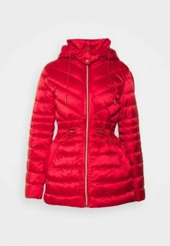 MICHAEL Michael Kors BINDING PUFFER - Down Jacket - Dark Red -MICHAEL Michael Kors shop 4b1a7918bd874e40b82d69865f5a0b0a