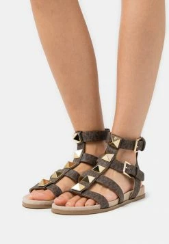 MICHAEL Michael Kors WREN GLADIATOR - Sandals - Brown