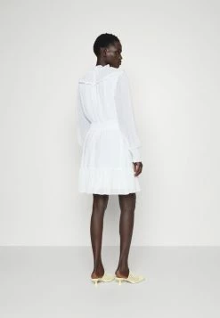 MICHAEL Michael Kors SWISS DOT SMOCKED DRESS - Day Dress - White 10 MICHAEL Michael Kors SWISS DOT SMOCKED DRESS - Day Dress - White -MICHAEL Michael Kors shop 4cb0362cb55040c3847c94919a204885