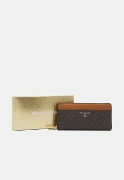 MICHAEL Michael Kors JET POCKET - Wallet - Brown -MICHAEL Michael Kors shop 4e122b0697cc4e4c902d4356733e05a1