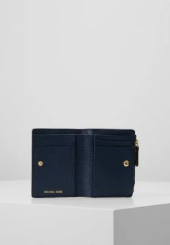 MICHAEL Michael Kors JET SET SNAP BILLFOLD SMALL - Wallet - Navy -MICHAEL Michael Kors shop 4e5aa462819942bc94cd232e8163c578