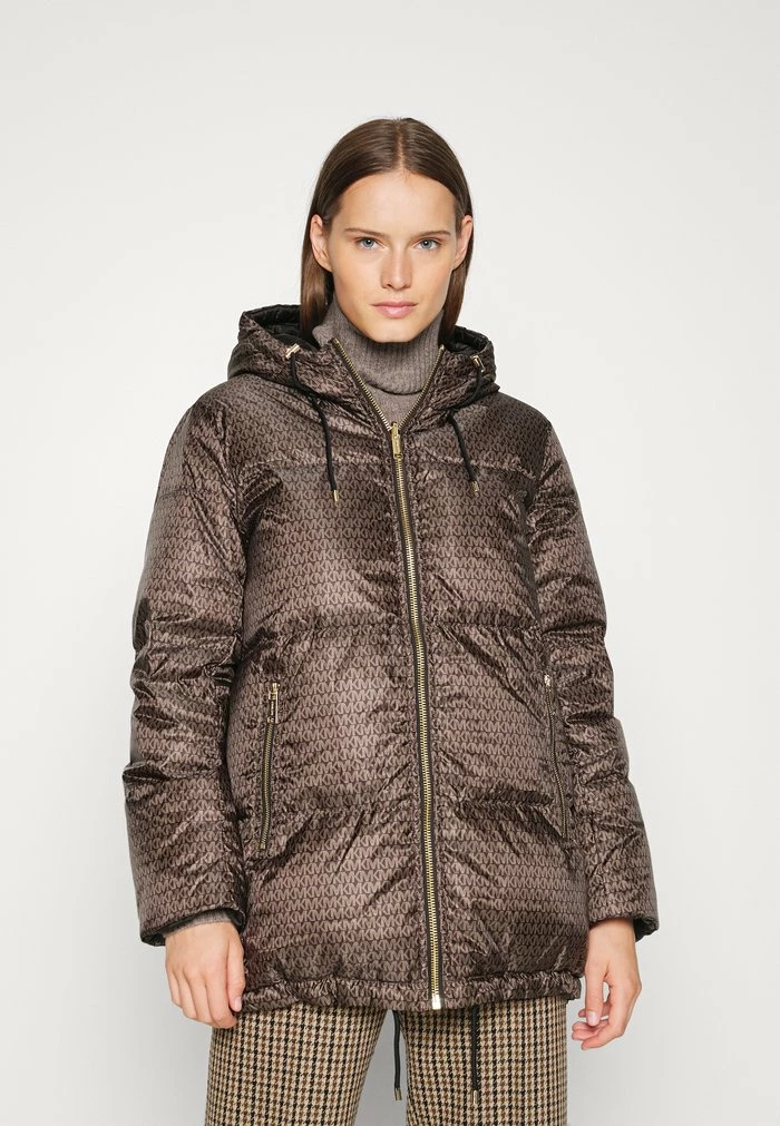 MICHAEL Michael Kors LOGO - Down Coat - Chocolate 3 MICHAEL Michael Kors LOGO - Down Coat - Chocolate