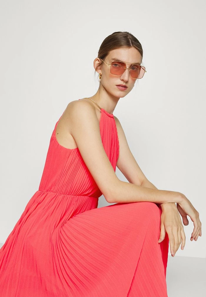 MICHAEL Michael Kors CHAIN HALTER DRESS - Maxi Dress - Sangria 6 MICHAEL Michael Kors CHAIN HALTER DRESS - Maxi Dress - Sangria - Image 4