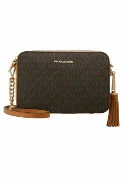 MICHAEL Michael Kors CROSSBODIES CAMERA BAG - Across Body Bag - Brown -MICHAEL Michael Kors shop 4f5e12b627d04cc9be56aefe10348e2d