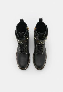 MICHAEL Michael Kors HASKELL BOOTIE - Lace-up Ankle Boots - Black -MICHAEL Michael Kors shop 502bc0383a174728a9507f606875d4da