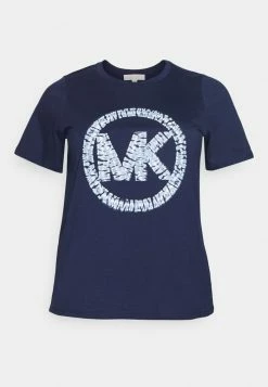 MICHAEL Michael Kors TIE DYE - Print T-shirt - Midnight Bue