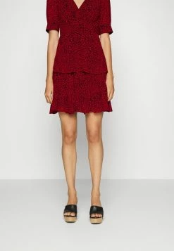 MICHAEL Michael Kors ANIMAL - A-line Skirt - Red